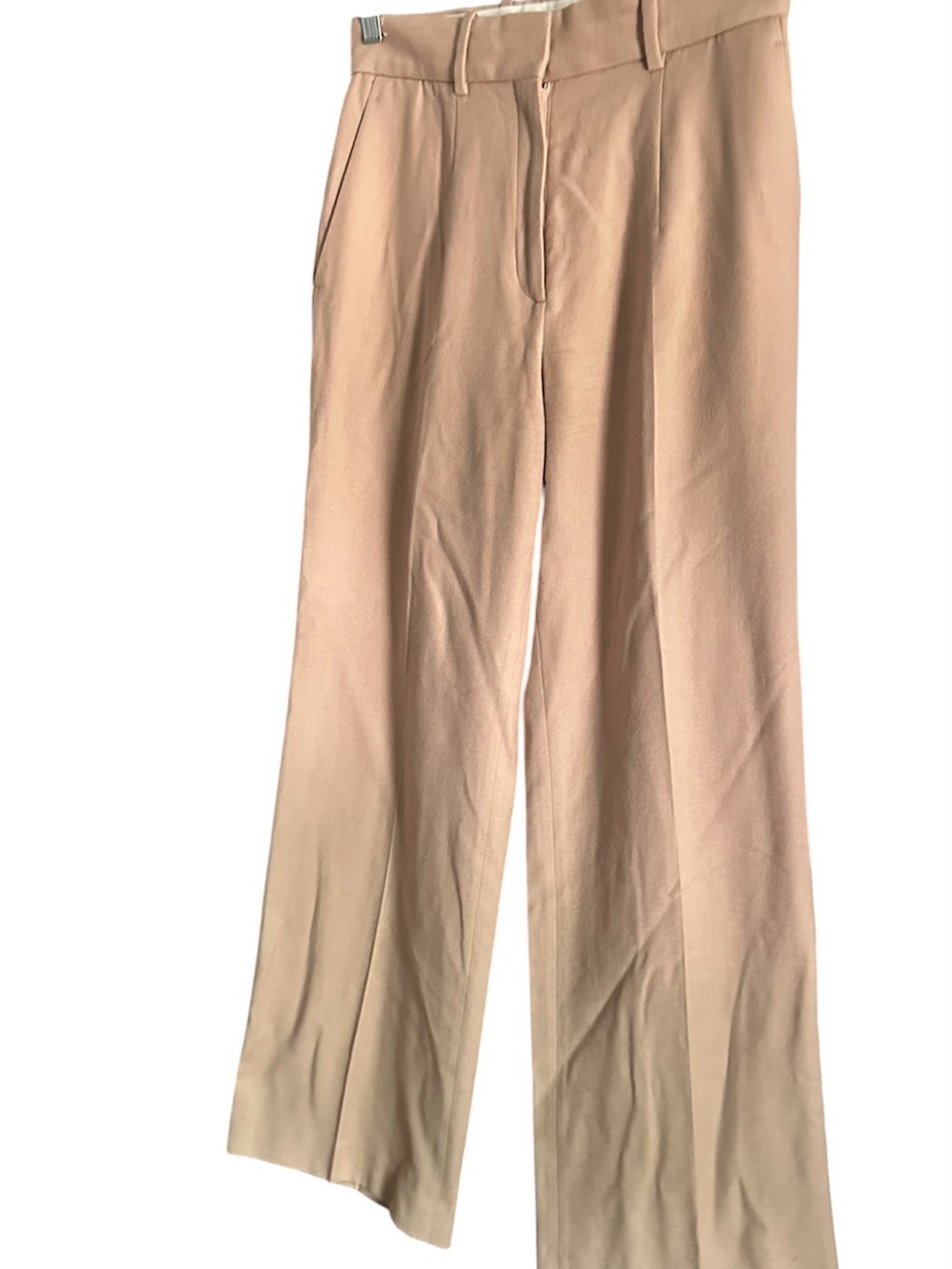 Reiss - Beige Wide Leg Dress Pants